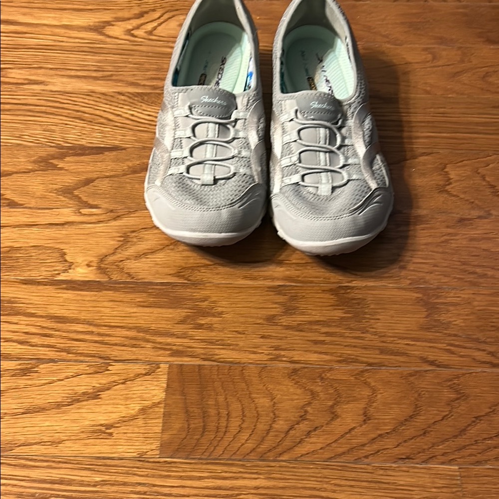 Skechers Women's Gray Slip-On Shoes